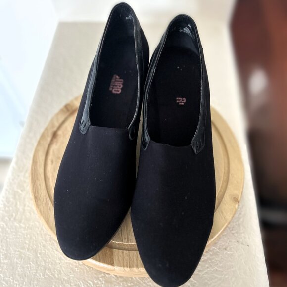 Munro Women's Shoes Black Comfort Heels- Size 10 Narrow - Picture 2 of 6